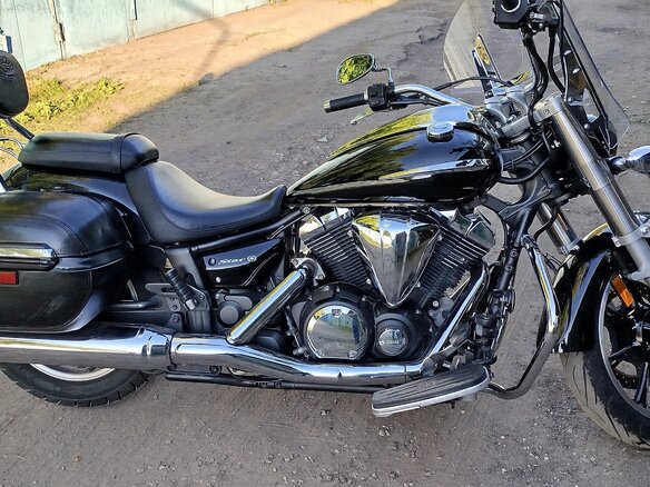 2009 Yamaha XVS950, чёрный, 600000 рублей - вид 2