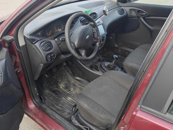 2002 Ford Focus I Рестайлинг, красный, 170000 рублей - вид 6