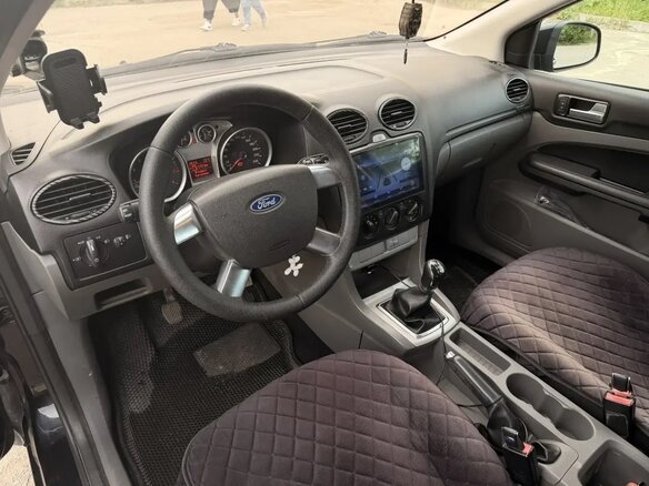 2008 Ford Focus II, чёрный, 450000 рублей - вид 12