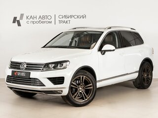 2015 Volkswagen Touareg II Рестайлинг, белый, 2200000 рублей, вид 1
