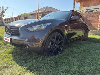 2012 Infiniti FX30d II (S51) Рестайлинг, коричневый, 1550000 рублей, вид 4