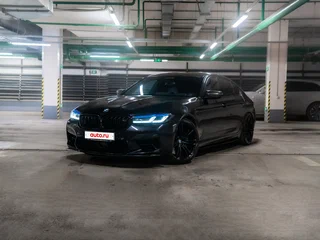 2021 BMW M5 Competition VI (F90) Рестайлинг, чёрный, 7000000 рублей, вид 1