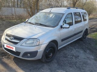 2014 Lada (ВАЗ) Largus I, серебристый, 550000 рублей, вид 1