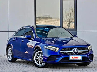2023 Mercedes-Benz A-Класс 180 Long IV (W177) Рестайлинг, синий, 1620004 рублей, вид 4