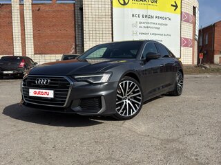 2020 Audi A6 40 TDI V (C8), серый, 5000000 рублей, вид 3