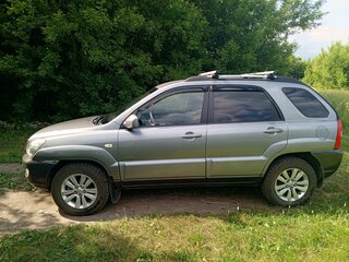 2006 Kia Sportage II, серый, 630000 рублей, вид 4