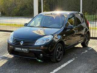 2012 Renault Sandero I, чёрный, 649000 рублей, вид 3