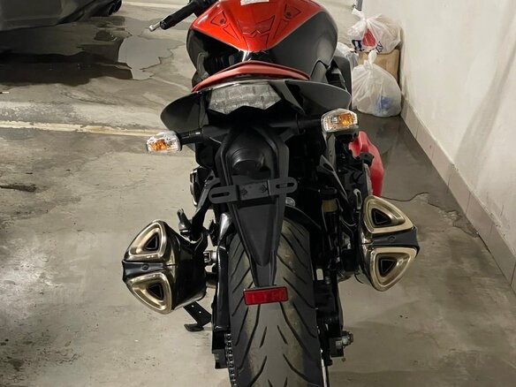2009 Kawasaki Z 1000, оранжевый, 580000 рублей - вид 10