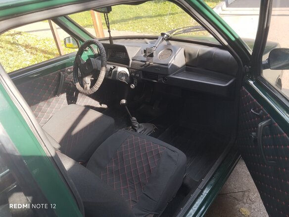2001 Lada (ВАЗ) 1111 Ока КамАЗ, зелёный, 120000 рублей - вид 5