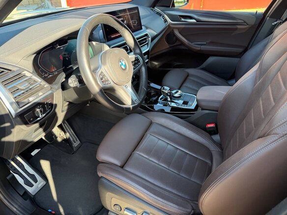 2022 BMW X3 20i xDrive III (G01) Рестайлинг, серый - вид 6