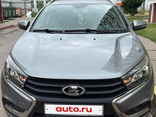 2019 Lada (ВАЗ) Vesta SW I, серый, 1200000 рублей, вид 2