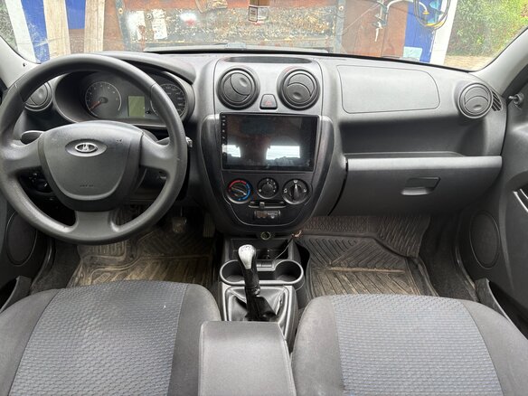 2014 Lada (ВАЗ) Granta I, серебристый, 250000 рублей - вид 1