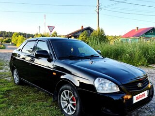 2012 Lada (ВАЗ) Priora I, чёрный, 270000 рублей, вид 3