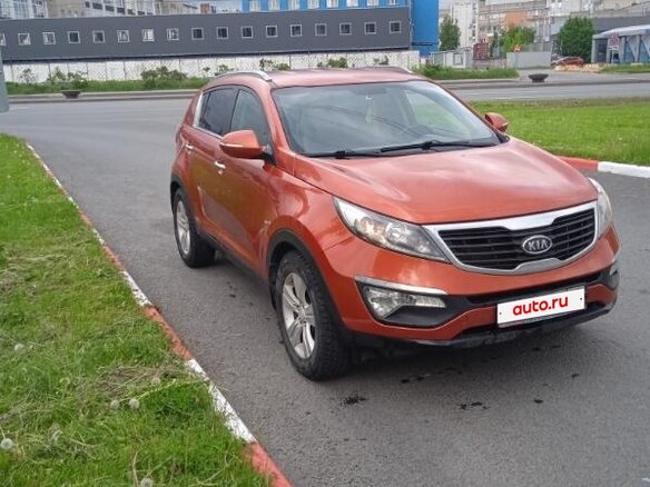2011 Kia Sportage III, оранжевый, 950000 рублей - вид 1