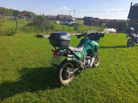 1992 Honda Transalp 400, зелёный, 185000 рублей, вид 2