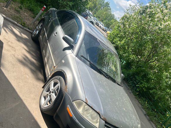 2002 Volkswagen Passat B5 Рестайлинг, серебристый, 285000 рублей - вид 13