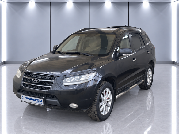 2008 Hyundai Santa Fe II, чёрный, 920000 рублей