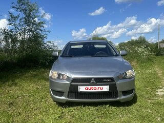 2009 Mitsubishi Lancer X, серебристый, 585000 рублей, вид 3