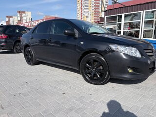 2009 Toyota Corolla X (E140, E150), чёрный, 865000 рублей, вид 3