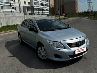 2007 Toyota Corolla AMT X (E140, E150), голубой, 686000 рублей, вид 3