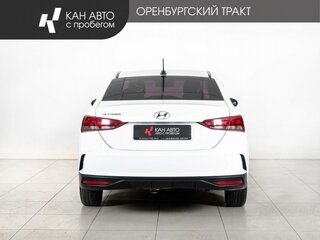 2021 Hyundai Solaris II Рестайлинг, белый, 1060000 рублей, вид 4