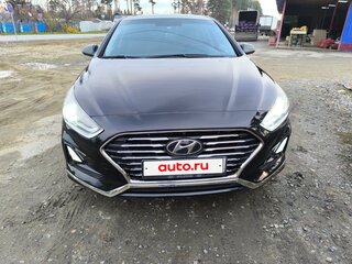 2018 Hyundai Sonata VII (LF) Рестайлинг, чёрный, 1600000 рублей, вид 5