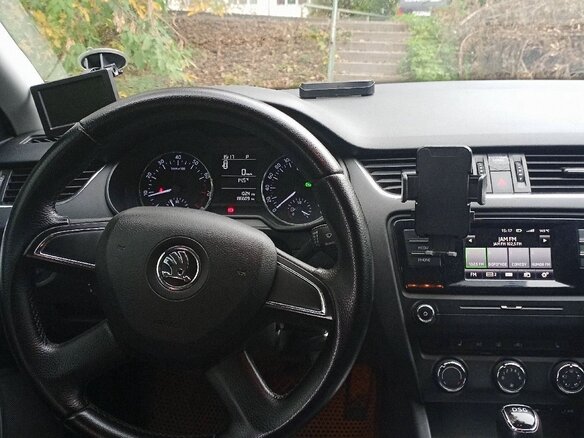 2014 Skoda Octavia III (A7), серый, 1100000 рублей - вид 4