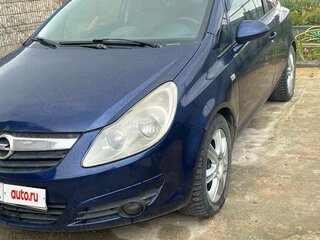 2008 Opel Corsa D, синий, 220000 рублей, вид 1