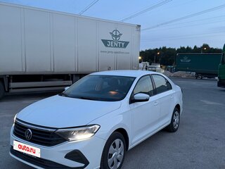 2022 Volkswagen Polo VI, белый, 1250000 рублей, вид 1
