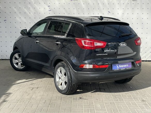 2012 Kia Sportage III, чёрный - вид 4