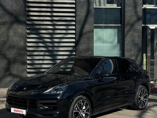2020 Porsche Cayenne Turbo Coupé III, чёрный, 9700000 рублей, вид 3