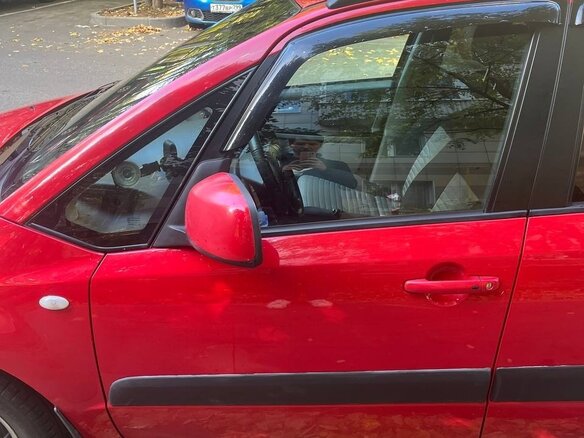 2008 Suzuki SX4 I (Classic), красный - вид 8