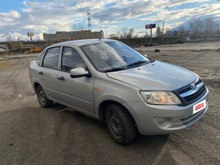 2014 Lada (ВАЗ) Granta I, серый, 215000 рублей, вид 2