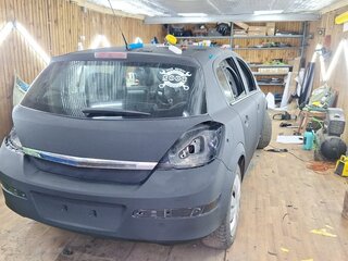 2010 Opel Astra H Рестайлинг, чёрный, 340000 рублей, вид 4