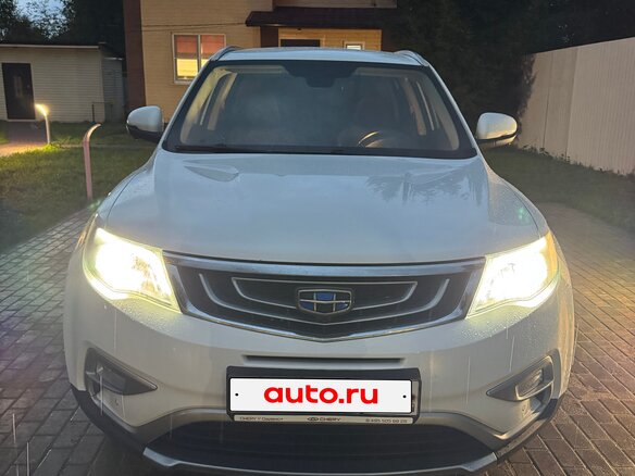2019 Geely Atlas I, белый - вид 2