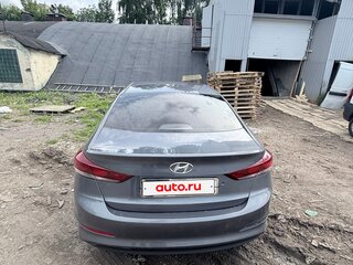 2016 Hyundai Elantra VI (AD), серый, 850000 рублей, вид 3