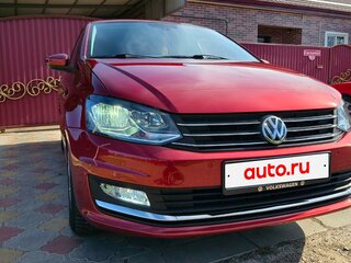 2015 Volkswagen Polo V Рестайлинг, красный, 1050000 рублей, вид 5