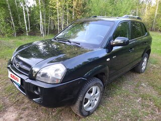 2008 Hyundai Tucson I, зелёный, 850000 рублей, вид 4