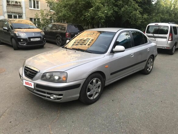 2005 Hyundai Elantra III (XD2) Рестайлинг, серебристый
