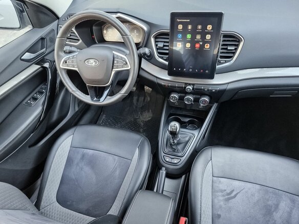 2023 Lada (ВАЗ) Vesta I Рестайлинг (NG), белый, 1163000 рублей - вид 14