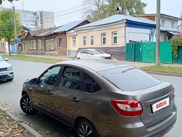 2020 Lada (ВАЗ) Granta I Рестайлинг, коричневый - вид 7