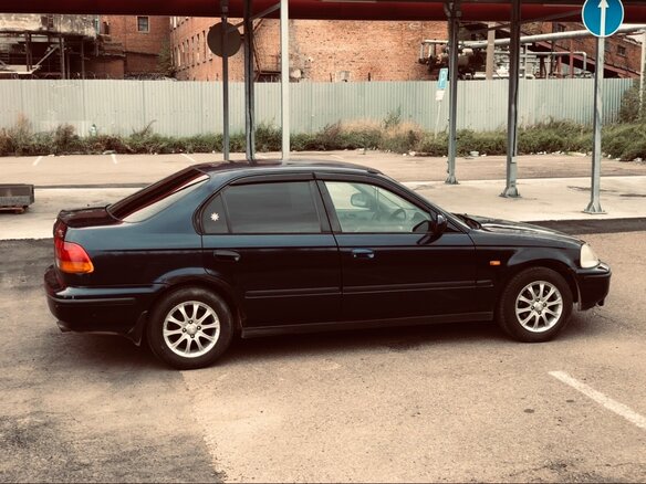 1997 Honda Civic Ferio II, синий, 210000 рублей