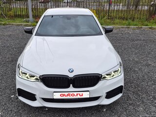 2019 BMW 5 серии 530d xDrive VII (G30/G31/G38), белый, 4690000 рублей, вид 3