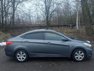 2012 Hyundai Solaris I, серый, 600000 рублей, вид 2