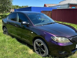 2006 Mazda 3 I (BK), чёрный, 350000 рублей, вид 3