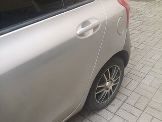 2005 Toyota Vitz II (XP90), серебристый, 500000 рублей, вид 5