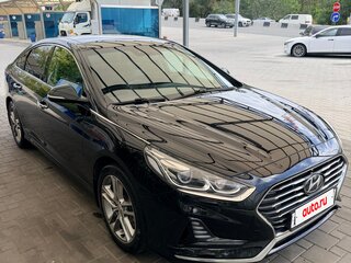 2018 Hyundai Sonata VII (LF) Рестайлинг, чёрный, 1995000 рублей, вид 2