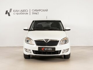 2014 Skoda Fabia II Рестайлинг, белый, 745954 рублей, вид 2