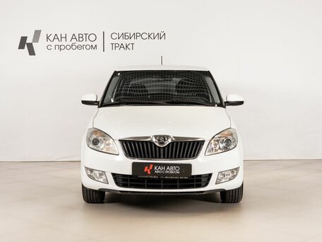 2014 Skoda Fabia II Рестайлинг, белый, 745954 рублей, вид 2