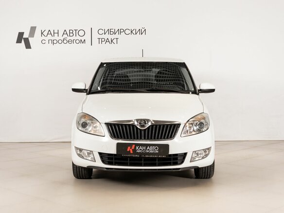 2014 Skoda Fabia II Рестайлинг, белый, 745954 рублей - вид 1